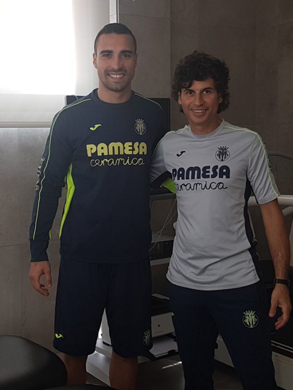 Sergio Asenjo con Luis Baños