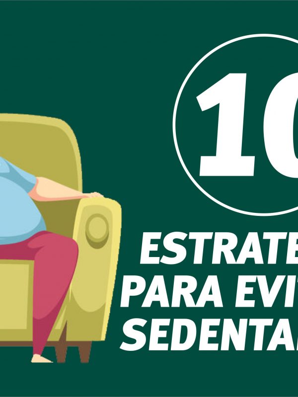 Imagen de cabecera con una ilustración de un hombre de vida sedentaria