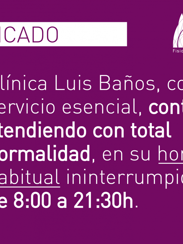 Comunicado Seguimos abiertos con normalidad_web