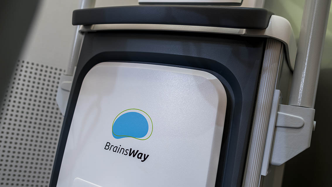 Fragmento del dispositivo Brainsway en Clínica Luis Baños